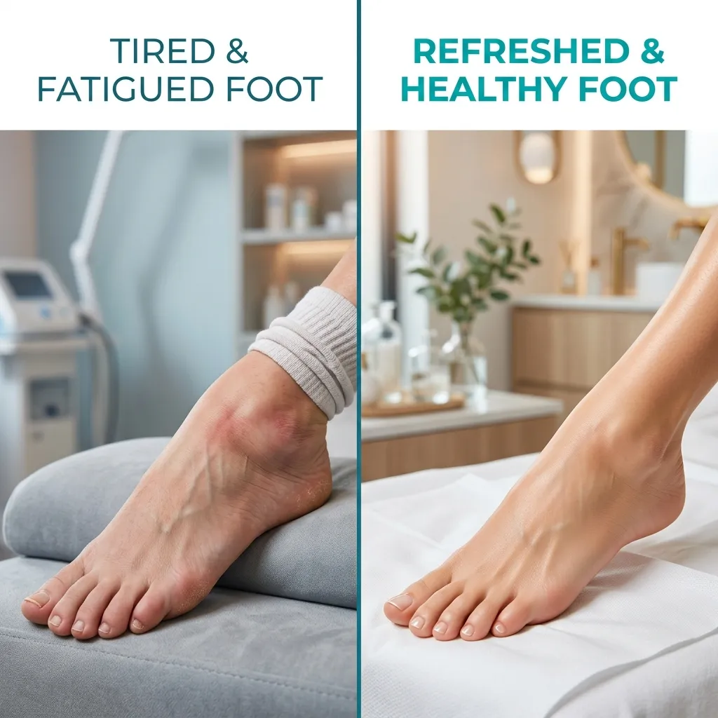 Top Rated Podiatrist before and after clinical results