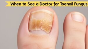 When to See a Doctor for Toenail Fungus