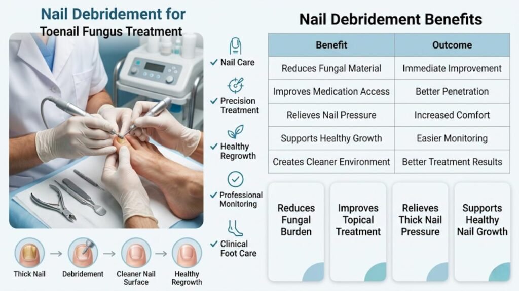 Toenail Fungus Treatment - Complete Guide 5 Nail Debridement Toenail Fungus Treatment