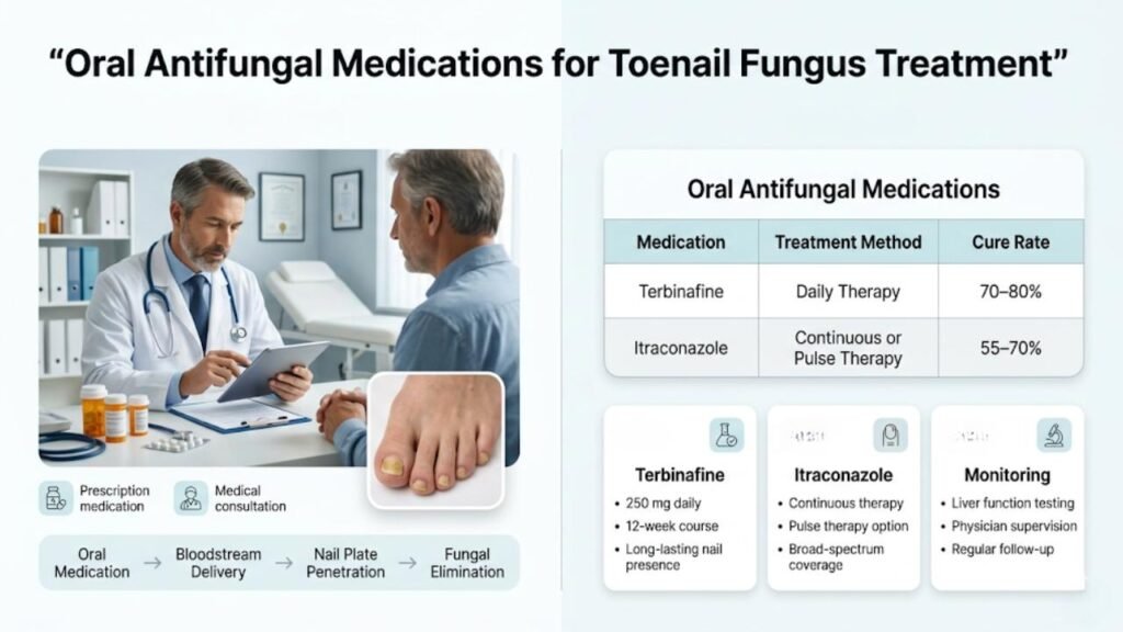 Toenail Fungus Treatment - Complete Guide 3 Oral Antifungal Medications - Toenail Fungus Treatment