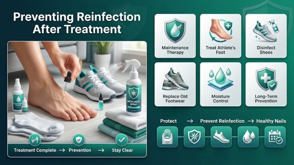 Toenail Care Prevention Guide 9 Preventing Reinfection After Treatment