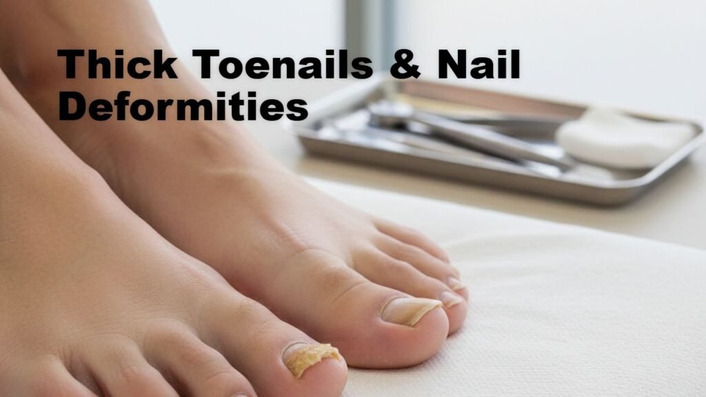 Thick Toenails & Nail Deformities - Complete Guide 1 Current image: Thick Toenails & Nail Deformities Complete Guide