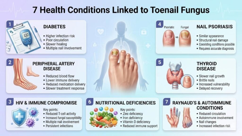 Is Toenail Fungus a Sign of Another Disease? 2 7 Health Conditions Linked to Toenail Fungus