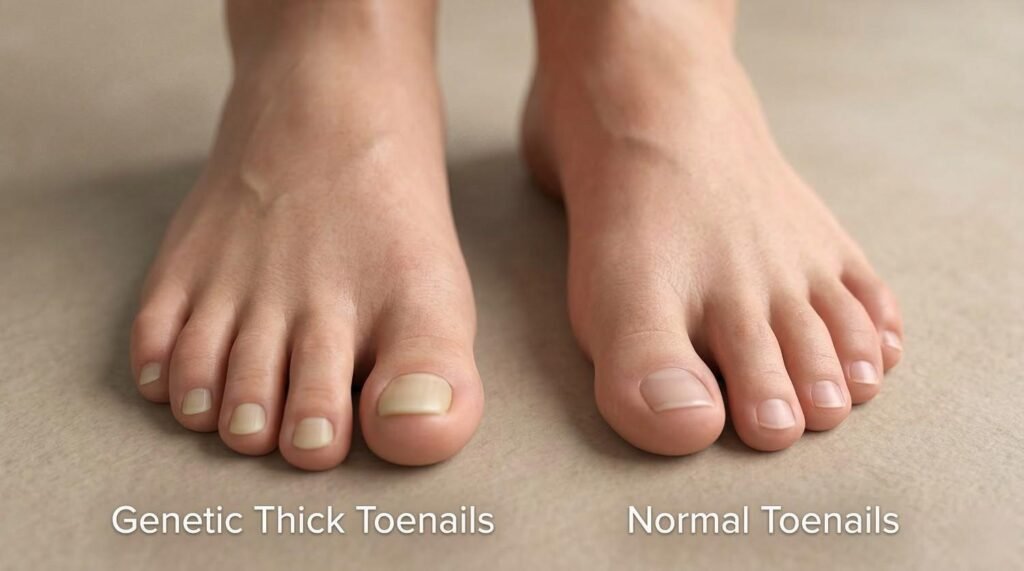 Current image: Are Thick Toenails Genetic