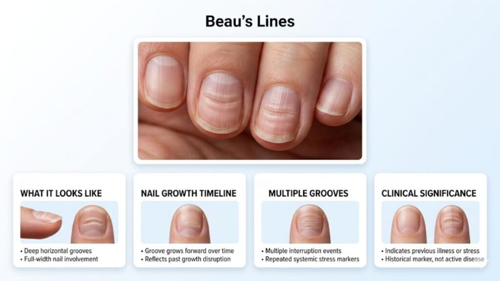 Beau's Lines &mdash; Temporary System Shutdown Marker