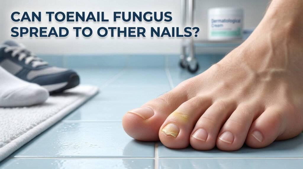 Can Toenail Fungus Spread to Other Nails? 1 Current image: Can Toenail Fungus Spread to Other Nails