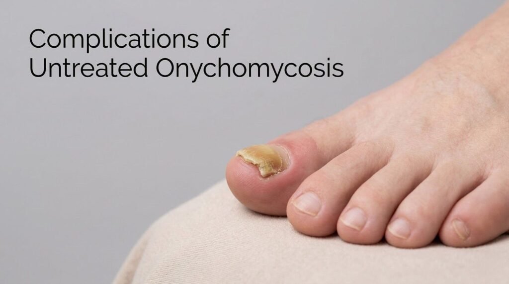 Complications of Untreated Onychomycosis 1 Current image: Complications of Untreated Onychomycosis