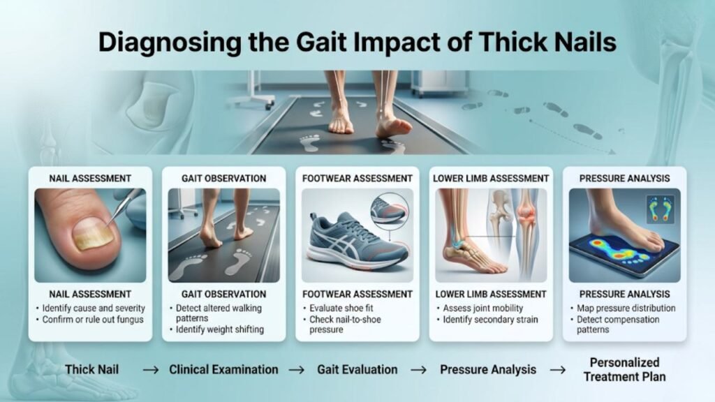 How Thick Nails Affect Walking Mechanics 3 Diagnosing the Gait Impact of Thick Nails