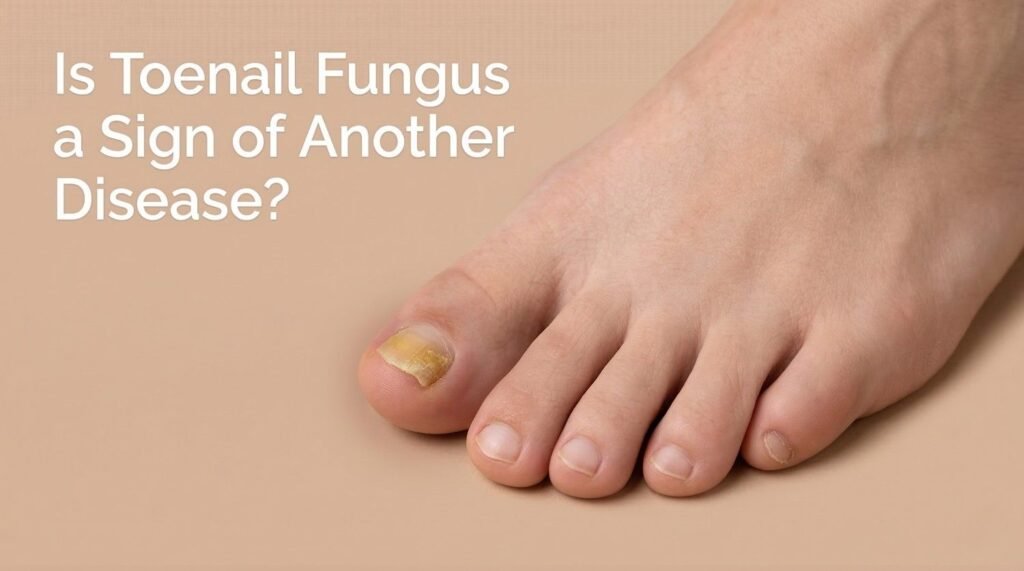 Is Toenail Fungus a Sign of Another Disease? 1 Current image: Is Toenail Fungus a Sign of Another Disease