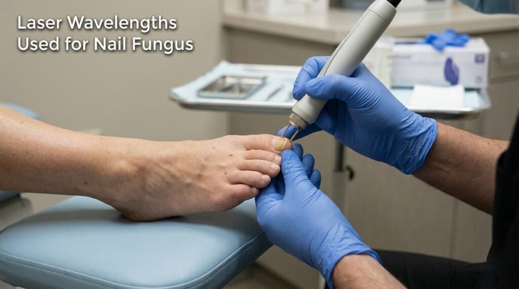 Laser Wavelengths Used for Nail Fungus 1 Current image: Laser Wavelengths Used for Nail Fungus