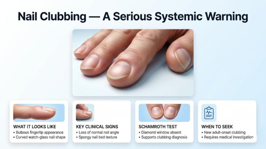 Nail Clubbing &mdash; A Serious Systemic Warning