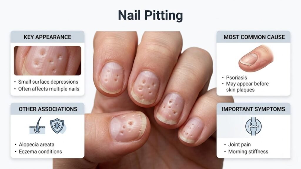 Nail Pitting &mdash; Immune and Inflammatory Signal