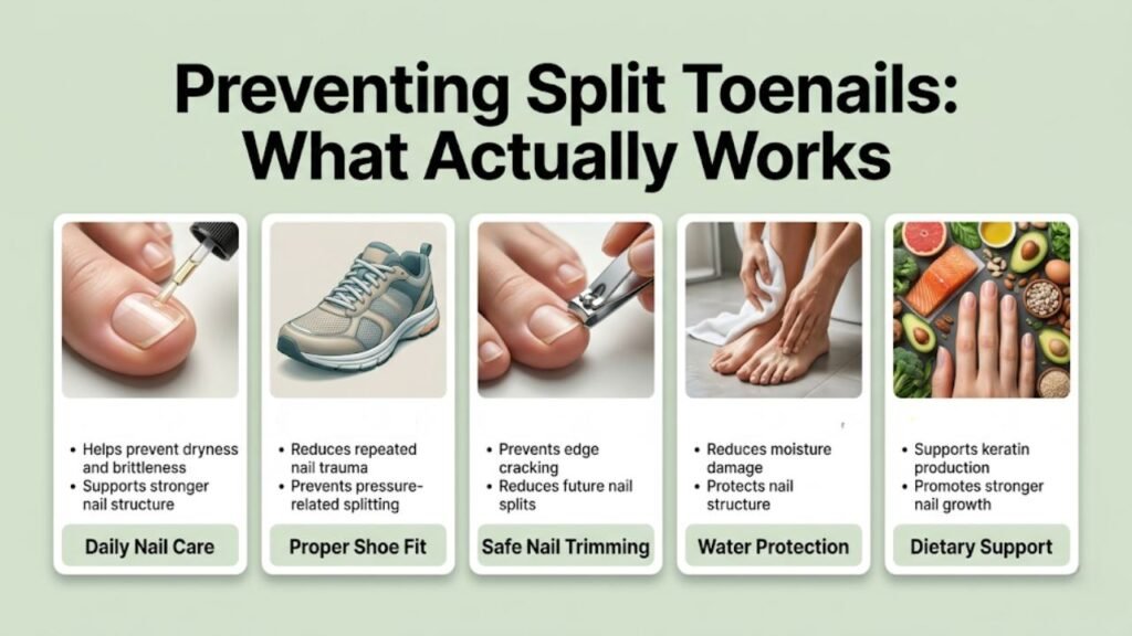 Preventing Split Toenails What Actually Works