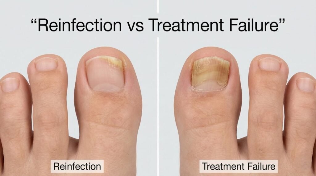 Reinfection vs Treatment Failure - What’s the Difference? 1 Current image: Reinfection vs Treatment Failure - What’s the Difference