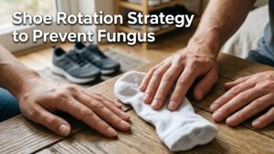 Shoe Rotation Strategy to Prevent Fungus