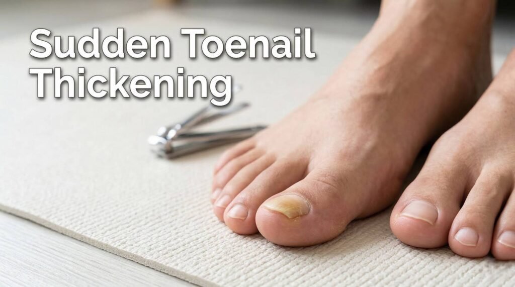 Current image: Sudden Toenail Thickening - Causes, Risks, and What to Do