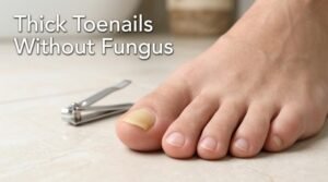 Thick Toenails Without Fungus — What It Means