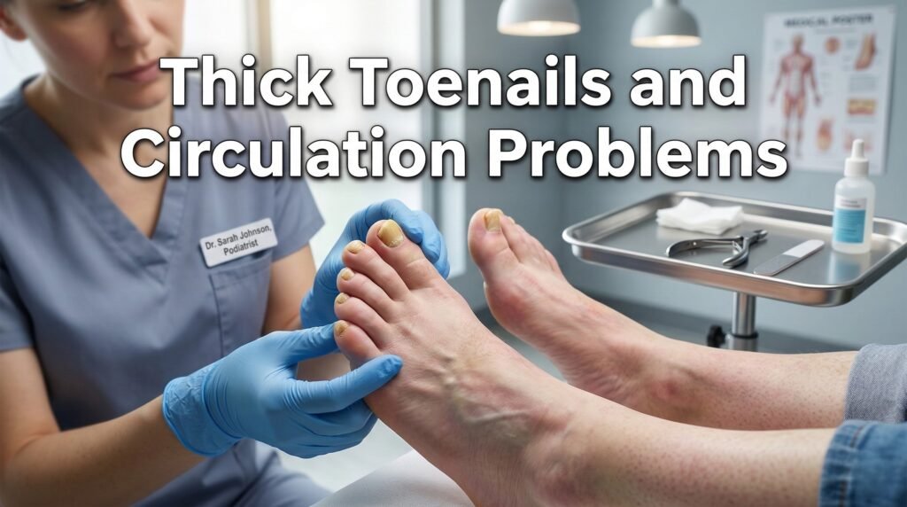 Current image: Thick Toenails and Circulation Problems