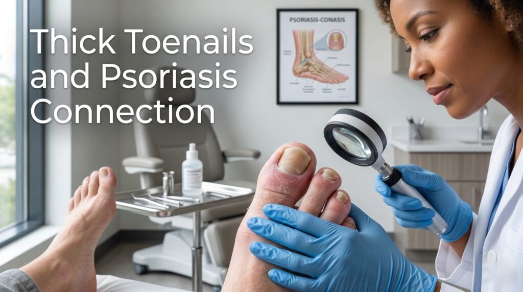 Thick Toenails and Psoriasis Connection 1 Current image: Thick Toenails and Psoriasis Connection