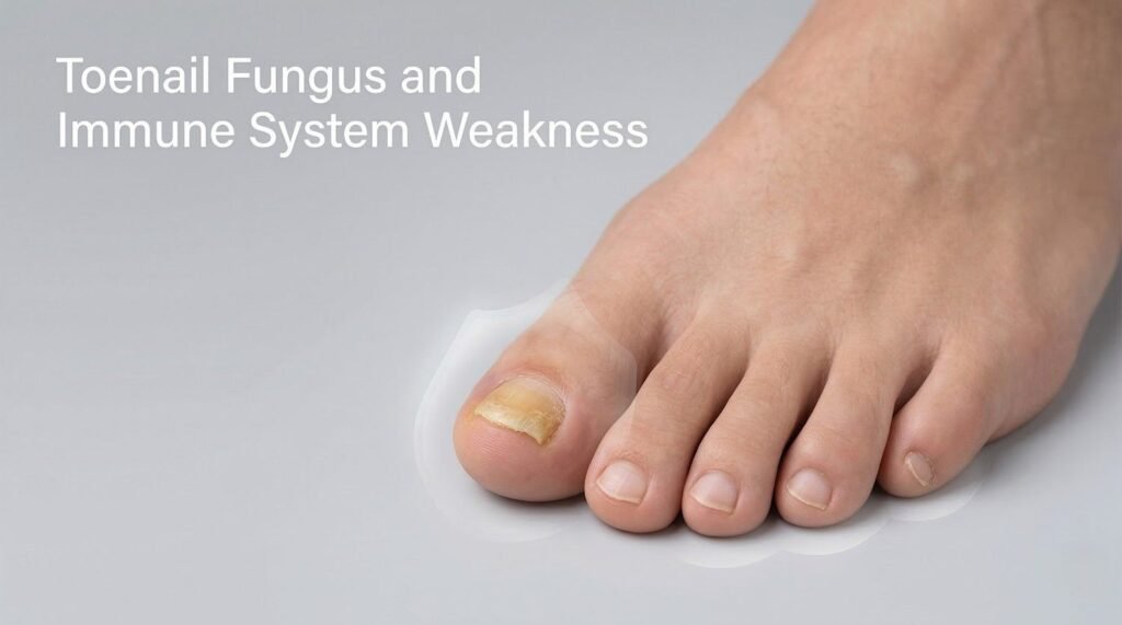Toenail Fungus and Immune System Weakness 1 Current image: Toenail Fungus and Immune System Weakness