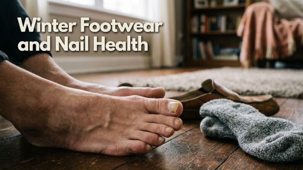 Current image: Winter Footwear and Nail Health
